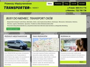 Firma Transporter: przewozy do Niemiec